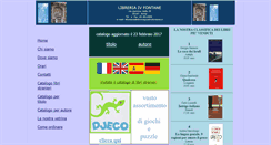 Desktop Screenshot of libreriaquattrofontane.it